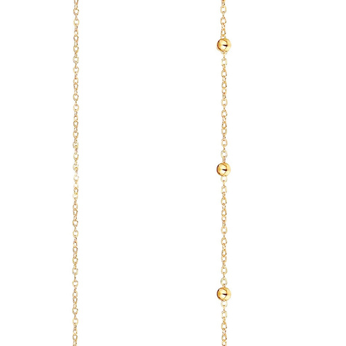 European and American Jewelry Double Bead Chain Women's Waist Chain Beach Body Chain Slim Waist Chain Accessory