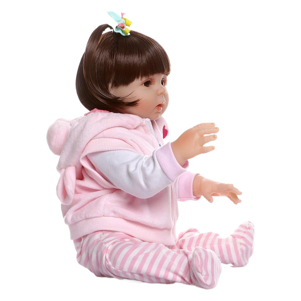 47cm NPK pegamento completo puede entrar en el agua de simulación muñeca Linda muñeca transfronteriza Venta caliente