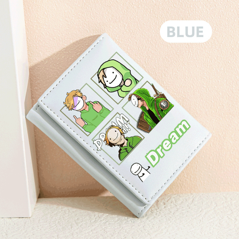 My Peripheral World Muffin Squad DREAM Master Game Peripheral Wallet Short Style with Snap Button Large Capacity for Men