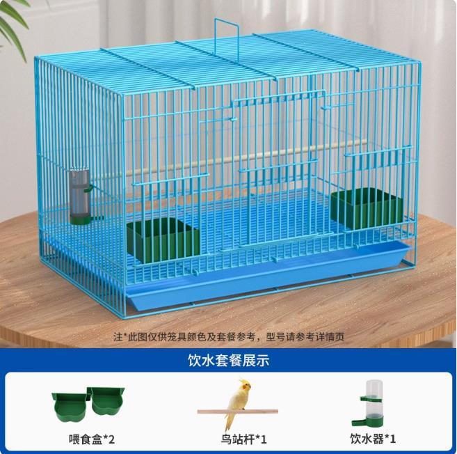 新しい鳥かごエコヴィラ大型折りたたみセキセイインコ鳥かご黒鳳凰真珠鳥高級ケージ送料無料|undefined