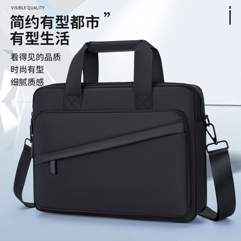 Branded Laptop Bag, Single Shoulder Cross-Body Multifunctional Business Computer Bag