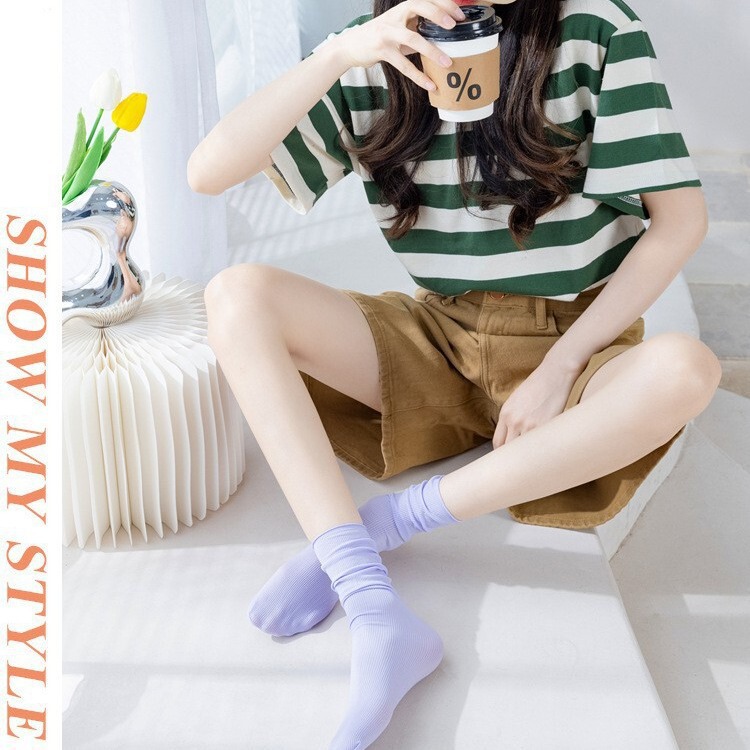 Heap Ice Socks Women's Summer Long and Mid-Length Silk Stockings Ultra-Thin Breathable JK Korean Push Swan Foot Protection Heap Ice Socks Women's Summer Long and Mid-Length Silk Stockings Ultra-Thin Breathable JK Korean Push Swan Foot Protection