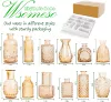 【Mediterranean Vase】 12-piece set (amber)