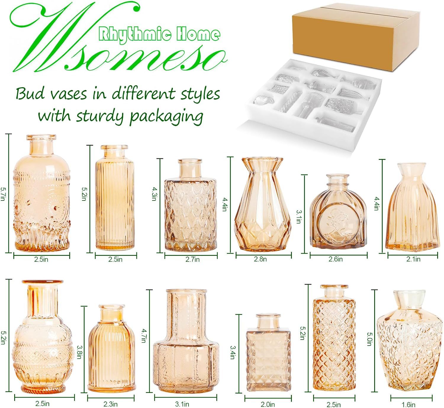 [지중해 화병] 12종세트(호박)