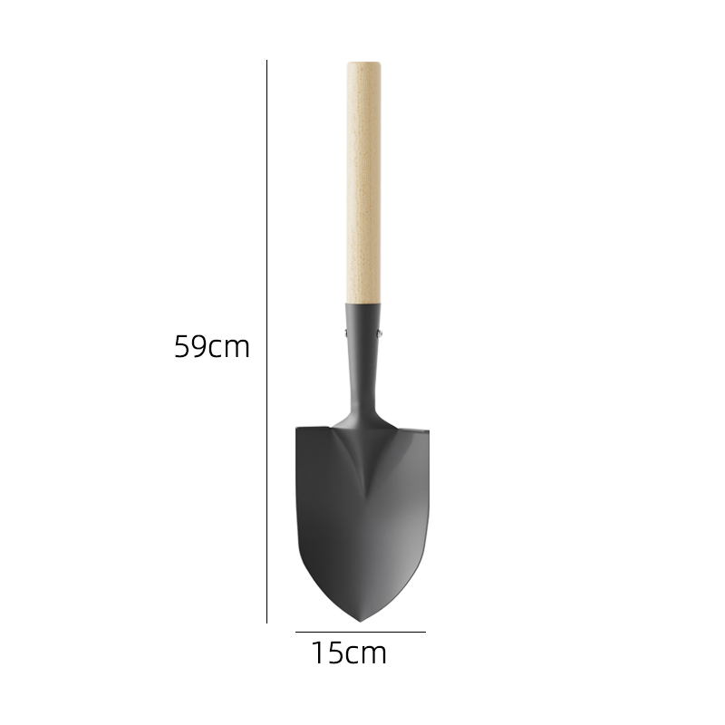 Pala de jardinería, plantas en macetas, vegetales, pala, flores pequeñas, jardín, grandes artilugios sueltos, flores de interior de tres piezas