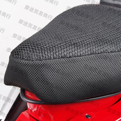 Suitable for Honda Hunter Cub Motorcycle Ct125 Modified Seat Breathable Seat Cushion, Universal for All Seasons, Heat Insulation and Sun Protection (Motorcycle cushion) - ct125-black