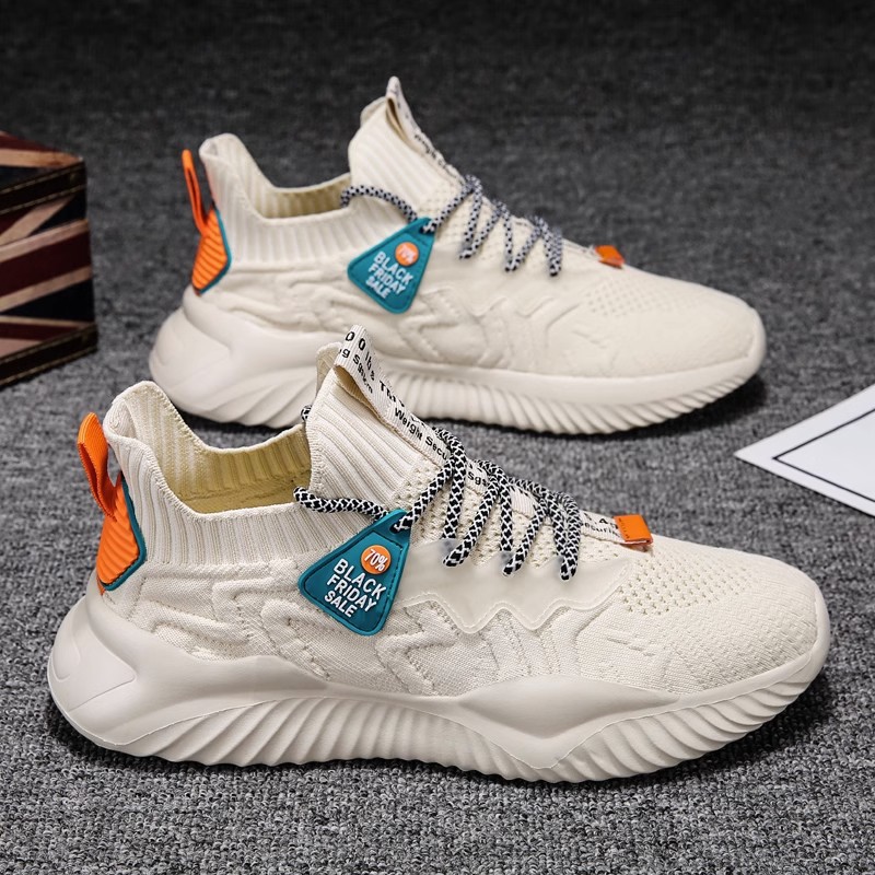 Autumn coconut men's shoes 2023 new running mesh student sports mesh shoes Putian non-slip fashion shoes cross-border foreign trade