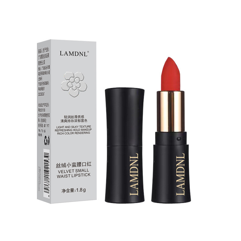 Lamdnl Black Tube Lipstick 196 Velvet Matte Lipstick Moisturizing Small Waist New 274 Press Pure Sample Lamdnl Black Tube Lipstick 196 Velvet Matte Lipstick Moisturizing Small Waist New 274 Press Pure Sample