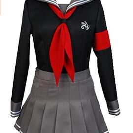 弹丸论破边谷山佩子cos服边佩子cosplay服装夏日学院风甜美清新风
