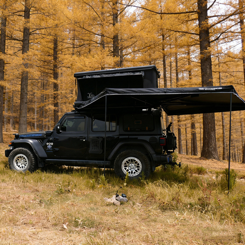 Double-Person Rooftop Tent, Fully Automatic Quick-Opening Hard-Shell Car Tent, Suitable for Sedans and Suvs, Outdoor Camping Gear Double-Person Rooftop Tent, Fully Automatic Quick-Opening Hard-Shell Car Tent, Suitable for Sedans and Suvs, Outdoor Camping Gear