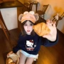 趣味美式秋冬季宽松卫衣