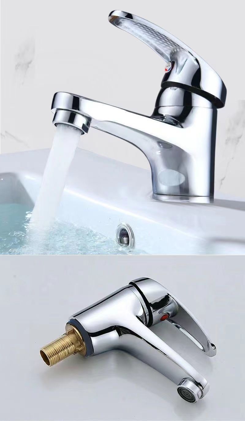 Copper single-cooling faucet is suitable for use in bathrooms, washbasins, countertops, bathrooms, washbasins, and washbasins undefined