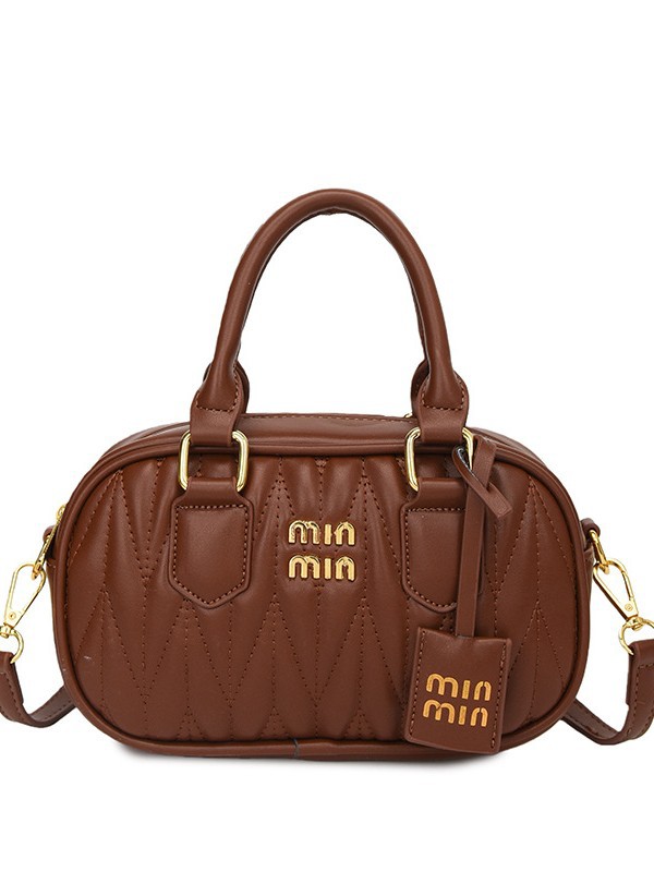Bolso de mujer transfronterizo nuevo nicho coreano bolso de mano plegado Boston exquisito lujoso, ligero y versátil bolso de hombro.