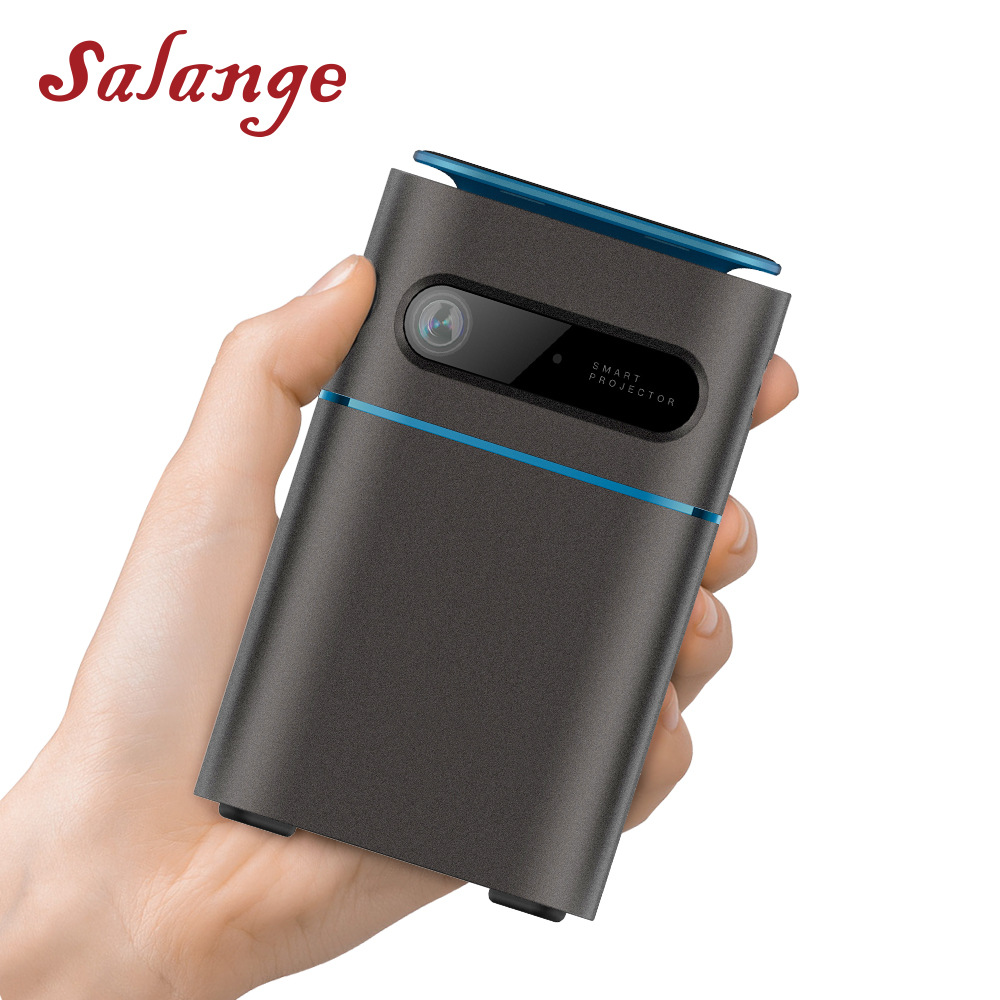 DLP proyector inteligente transfronteriza oficina dormitorio cine en casa con batería proyector Mini proyector portátil