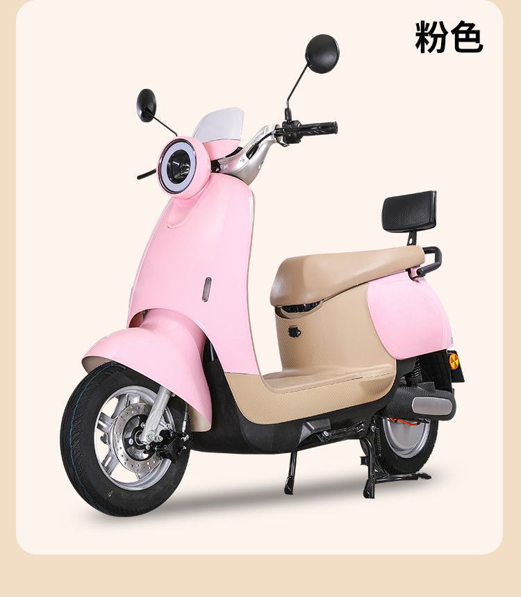 Cross-Border Wholesale of New Adult Electric Vehicles 60V72V, Men's and Women's Electric Scooters with License Plates, Long-Range Electric Motorcycles