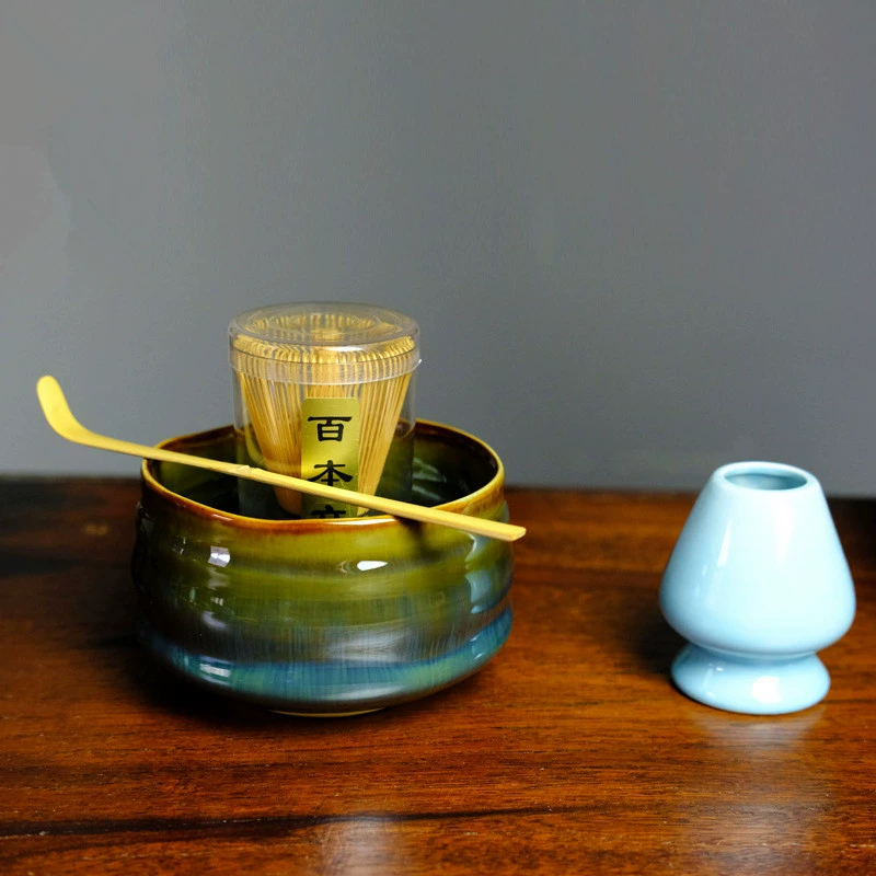 Tea cup, matcha, Japanese tea set with accessories
