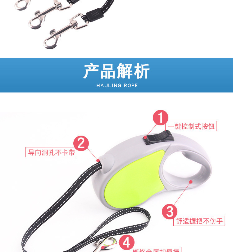 Correa de perro automático retráctil perro cadena pequeño mediano grande perro golden retriever perro caminando cuerda