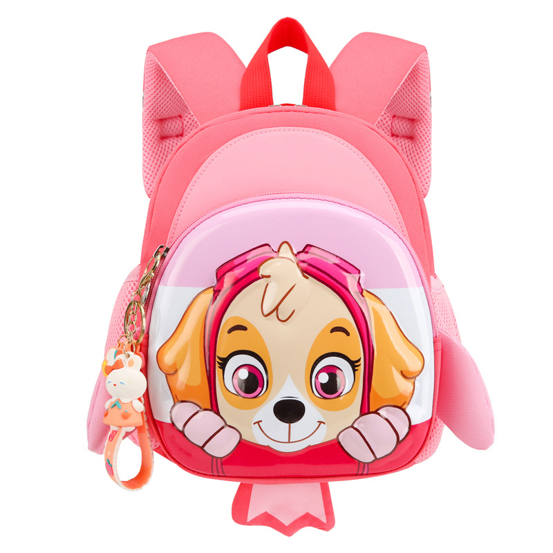 Mochila de jardín de infantes 3 - 6 años de edad Mochila para niños, mochila de cartón de dibujos animados, mochila de cáscara dura para niños y niñas