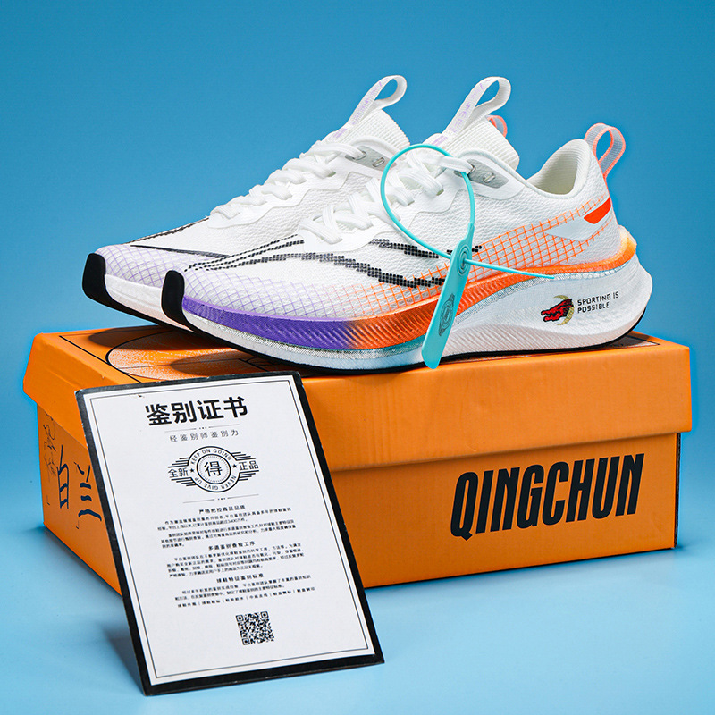 Chitu 6pro zapatillas para correr de malla transpirable de alta calidad tecnología de absorción de impactos ultraligera zapatillas para correr de carreras de potencia voladora