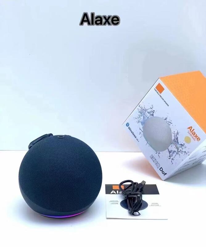 跨境Alaxe蓝牙音箱无线布艺插卡小音响重低音炮桌面迷你蓝牙音响|undefined