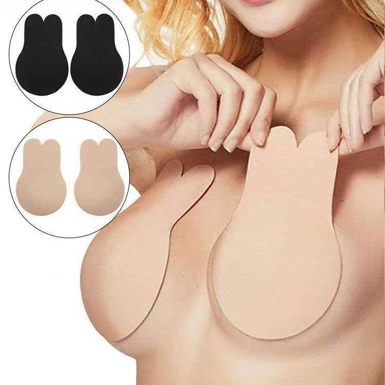 Rabbit Ear Chest Patch Litches Breast Patch Anti-walking Light Patch Invisible Bra Upper Patch Silicone Litches Bra Cross-border