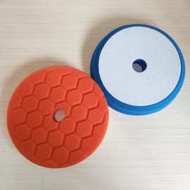 汽车抛光机美容6寸自粘喷漆美容打蜡抛光球抛光棉抛光盘海绵球