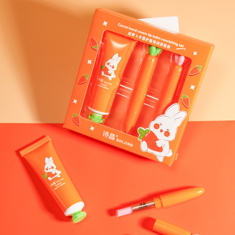 Carrot hand cream