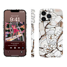 裂纹大理石苹果17手机壳iphone13亚马逊热销男款16promax菲林壳11