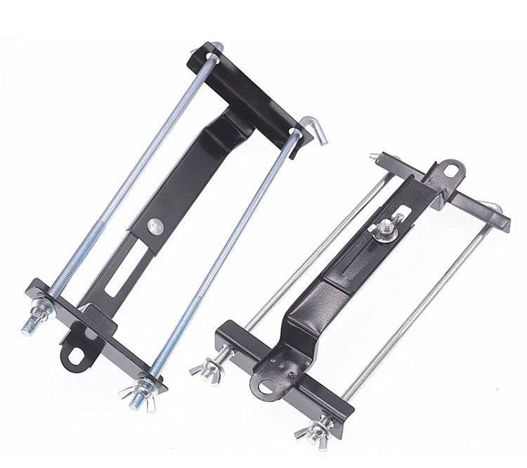 Car Battery Holder Thickened Fixed Frame Can Adjustable Fixed Bracket Car and Motorcycle Battery Bracket