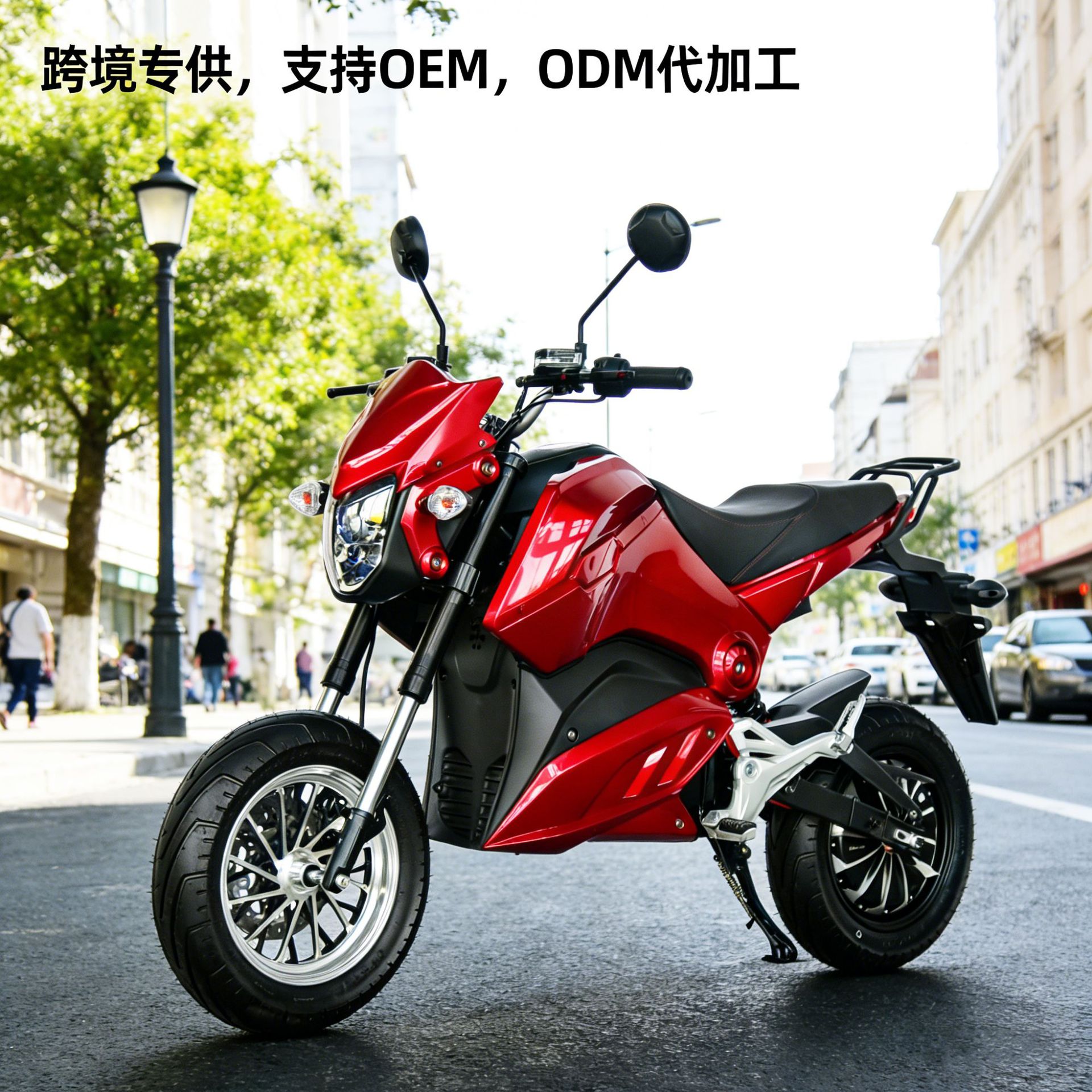 Cross-Border Supply Exclusively for the Eu Eec Electric Motorcycle Cp-8 Harley High-Power Electric Motorcycle with Long Range for Adults