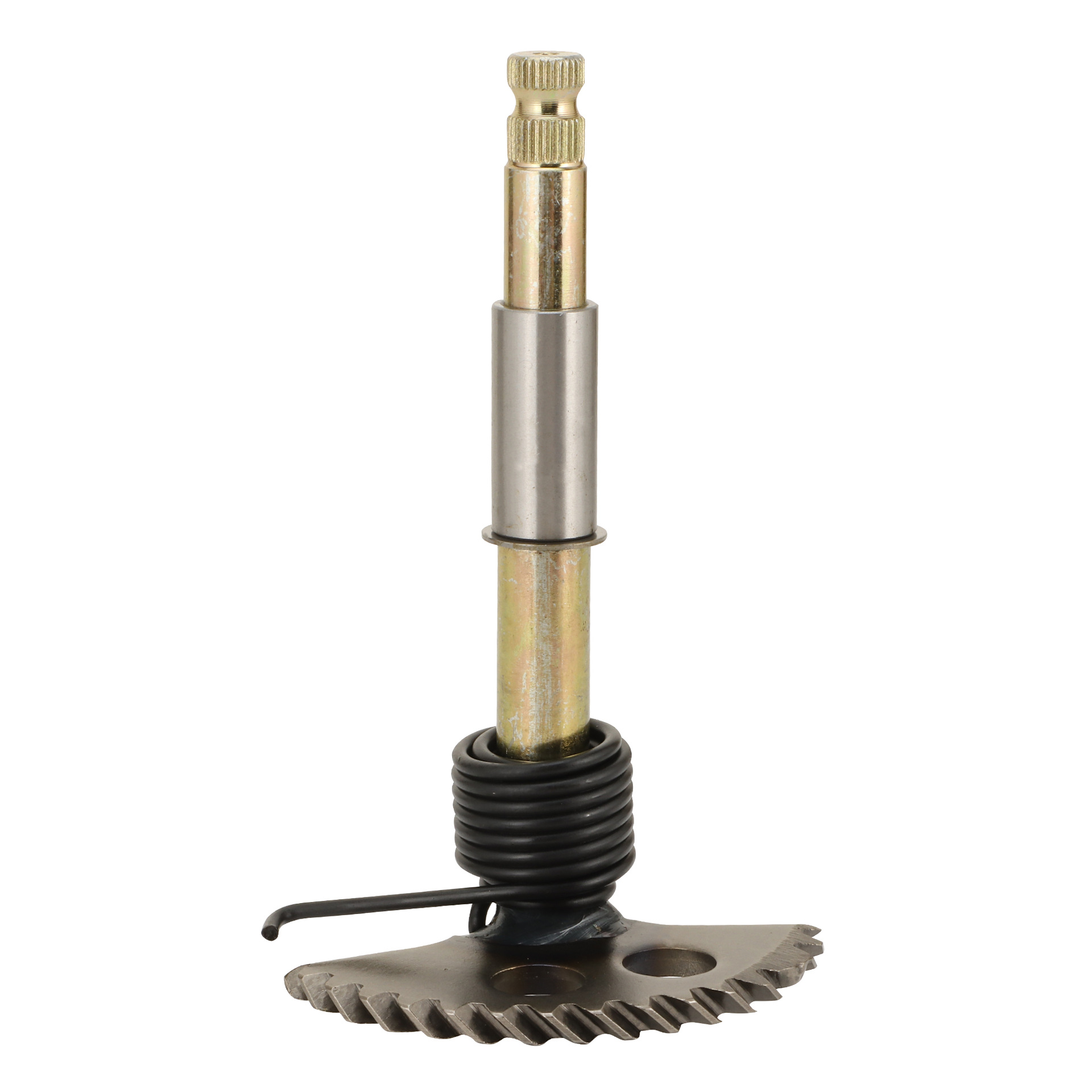 WOOSTAR Motorcycle Starter Shaft Assembly is suitable for GY6 125cc 150cc, Length: 168mm