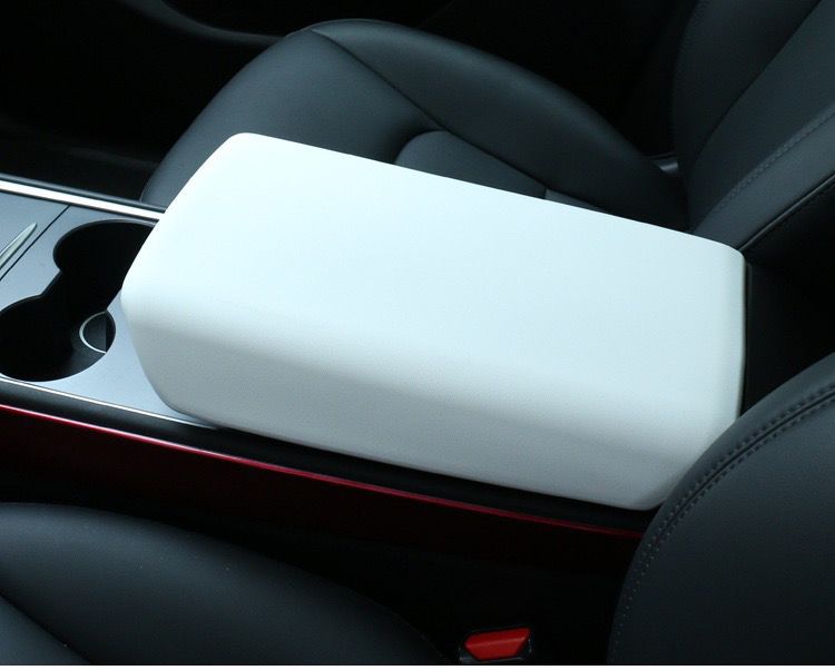 Armrest Box Cover for Tesla Model 3 Y Refresh - Interior Accessories