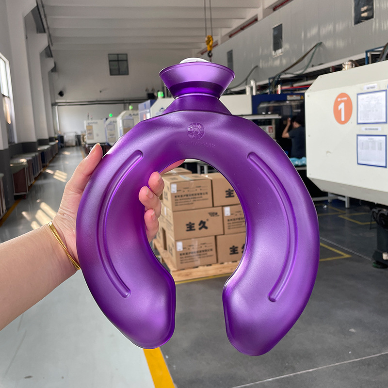 厂家定制批发肩颈热敷护肩颈暖颈椎贴脖子发热u型热水袋