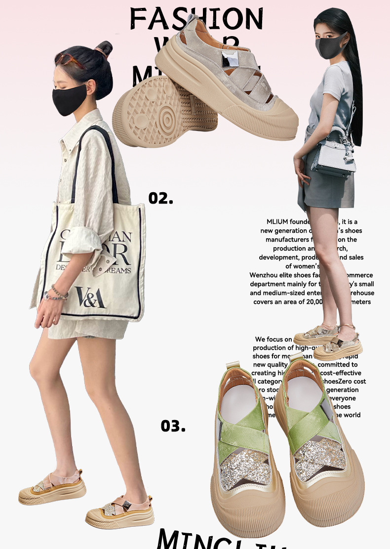 Genuine Leather White For Women 2026 Summer New Hollow Breathable Casual Thick Sole Height Increasing Sneakers High-End_vogvips.com