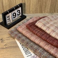 24新款现货供应秋冬时尚女装连衣裙外套面料 粗花格小香风面料