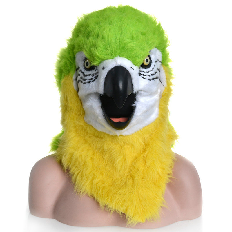 Máscara de cabeza de animal de cara completa Lobo Oso conejo León leopardo fotografía bola rendimiento máscara de película fabricante