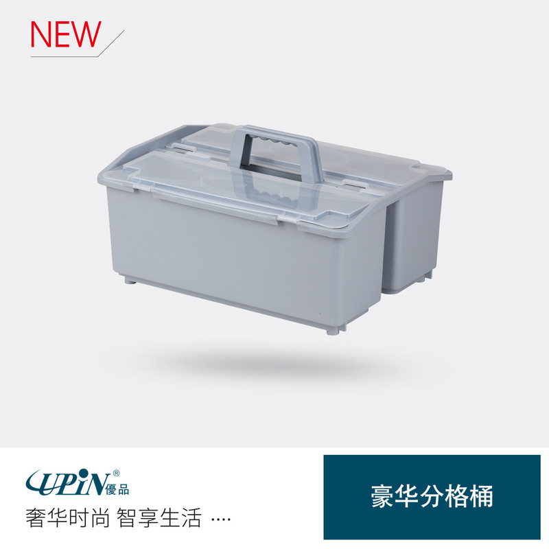 Cleaning Bucket for Cleaning Purposes, Portable Plastic Mop Bucket, Cleaning Separation Bucket, Tool Bucket, Hand-Pushed Cleaning Cart