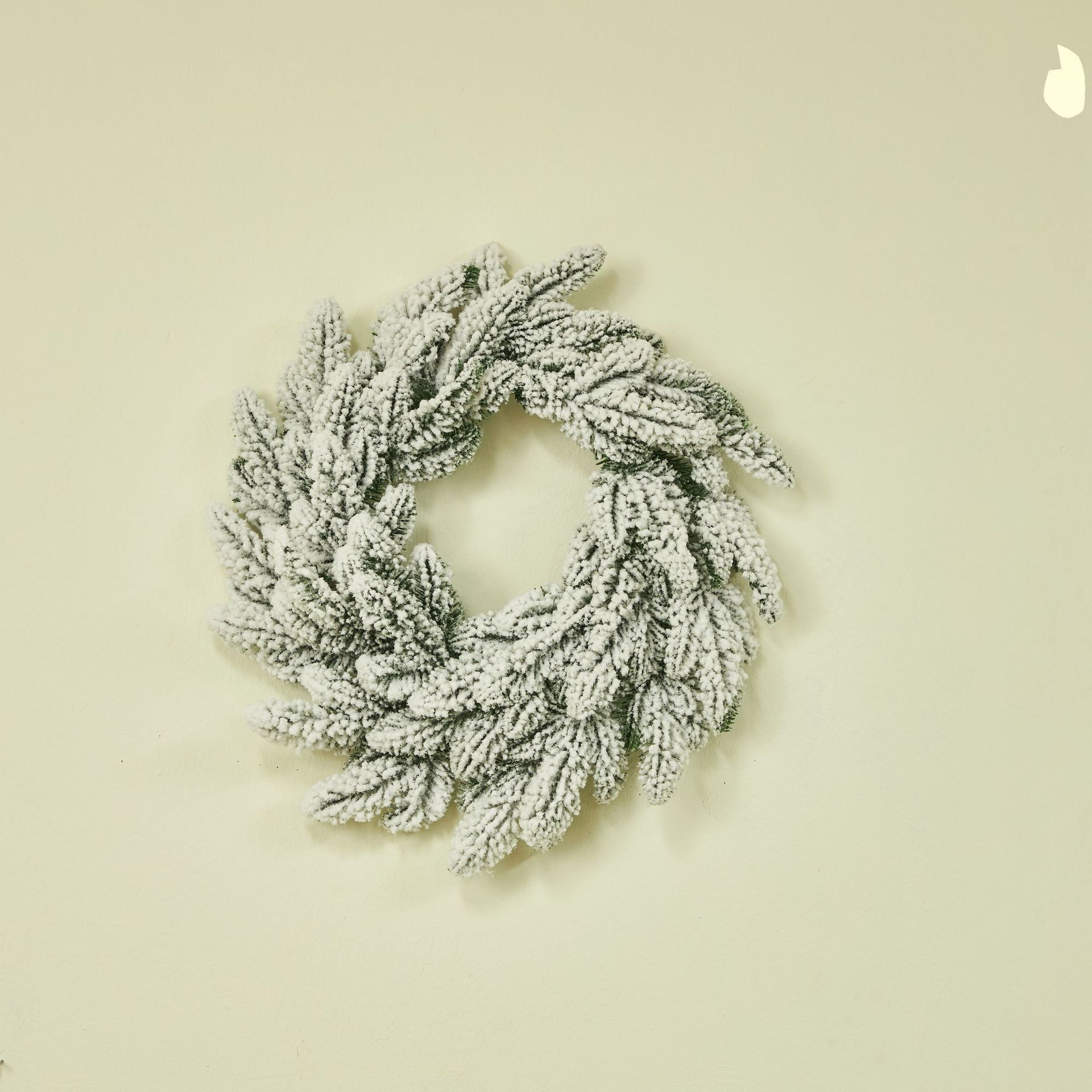 40CM 스노우 화환