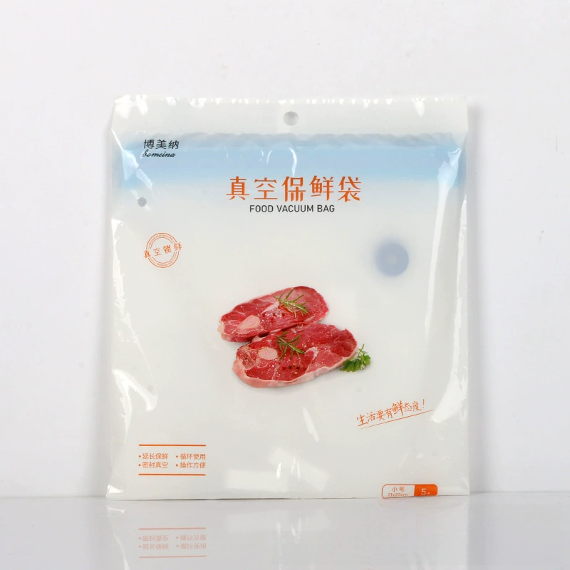 Vacuum air bag sealed, milk storage container, pack