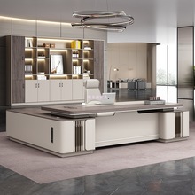 老板办公桌椅组合简约现代总裁桌经理主管桌办公室家具单人大班台