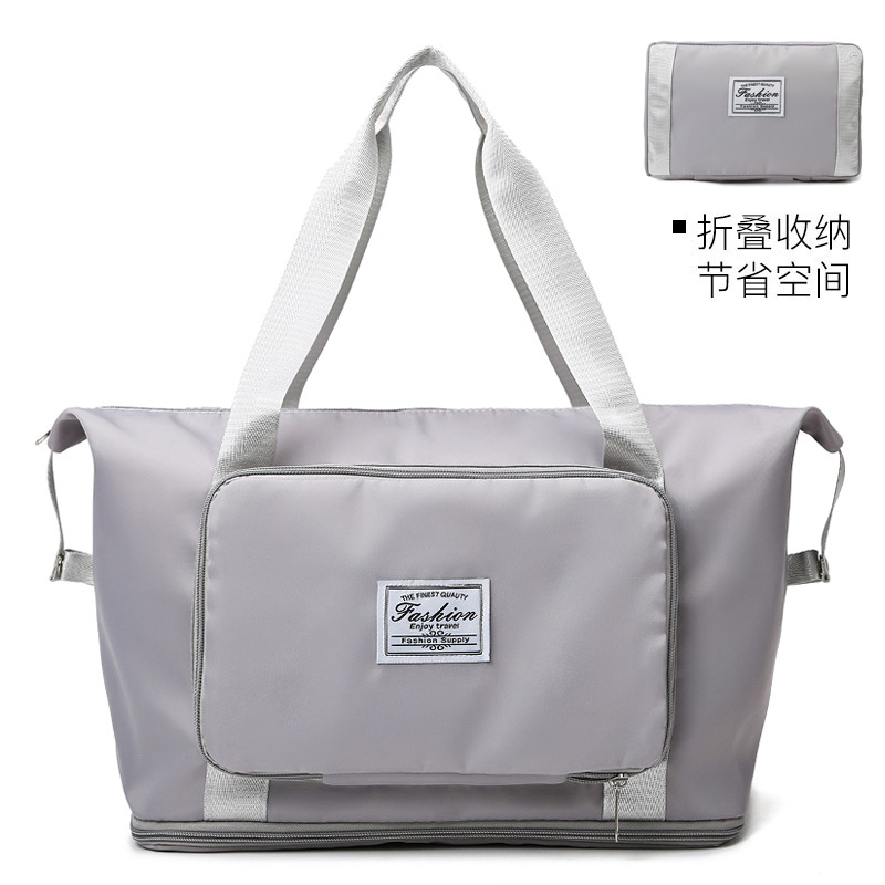 2023 nueva bolsa de viaje plegable bolsa de fitness bolsa de deporte multi-funcional de gran capacidad de las mujeres bolso de moda