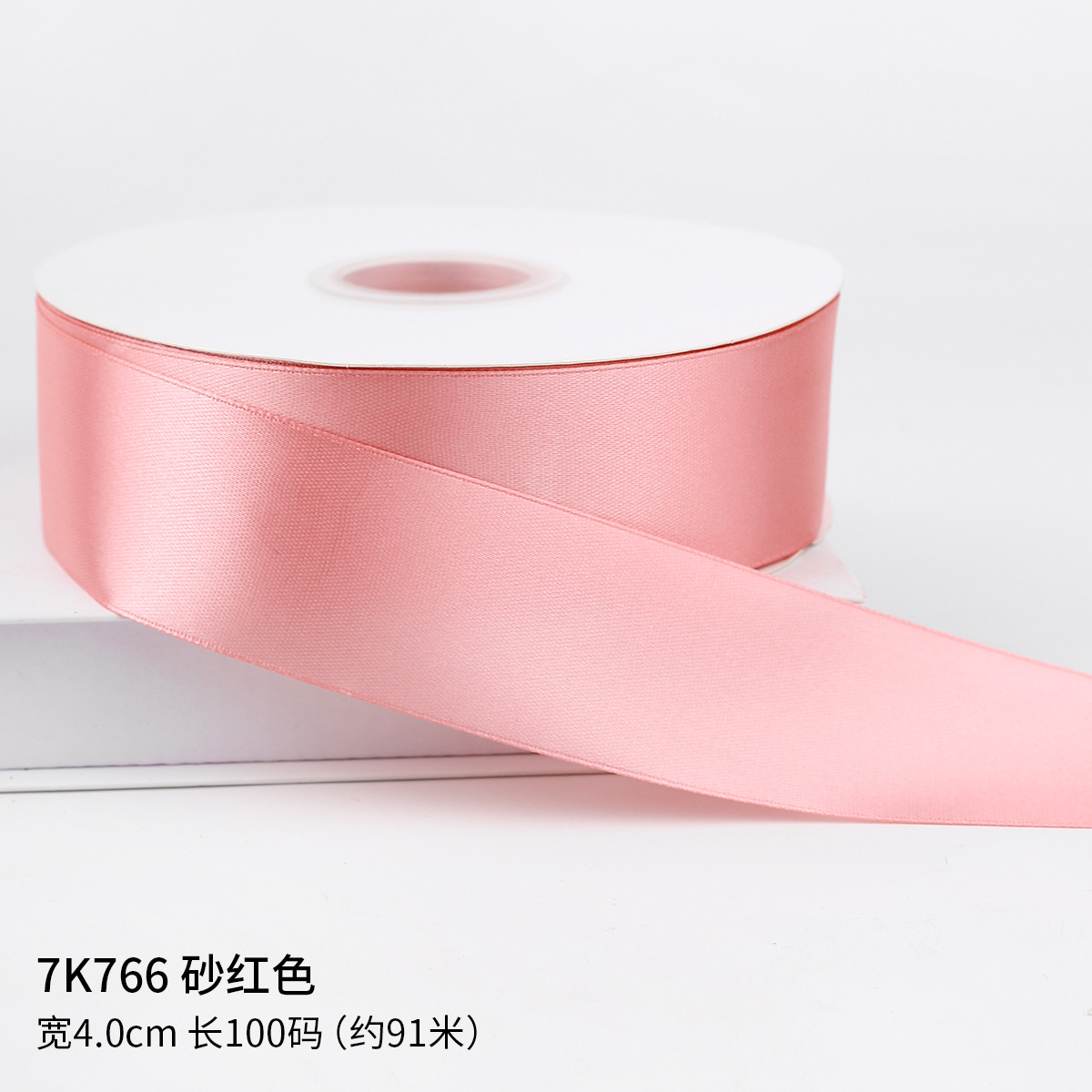 Fábrica al por mayor 4cm cinta de pastel al por mayor cinta de la boda hecha a mano cinta Rosa arco cinta de la flor