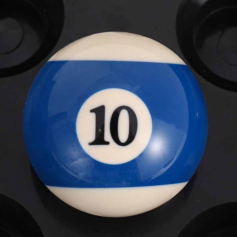 A high-quality A-level ordinary middle eight table ball (5.7CM) - No. 10