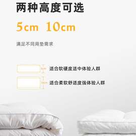 MJ43五酒店大豆纤维床垫软垫家用卧室垫被褥子单人宿舍榻榻米