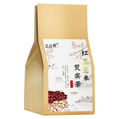 Yipinzan Red Bean and Barley Poria Tea Bag 150g Wet Fat Scented Tea Combination Red Bean and Barley Tea