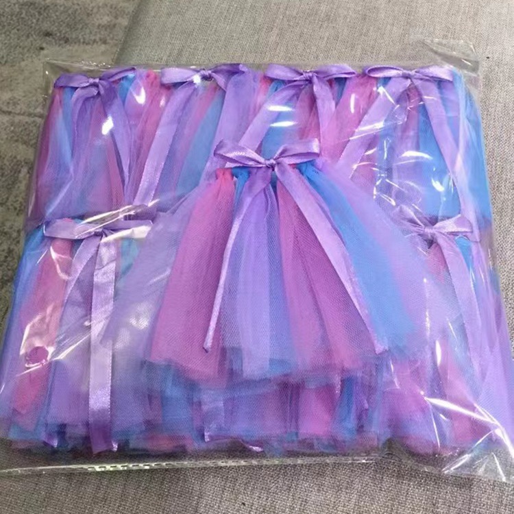 Comercio electrónico transfronterizo fiesta de bebé rosa minifalda pequeña pastel falda mesa y silla falda pequeña princesa falda tutú