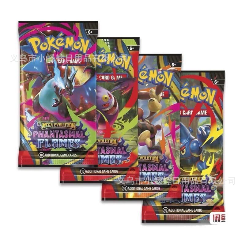 Гроздь Pokemon карточная слепая коробка готова к продаже Pokemon карта пакет Pokemon коллекционная карта