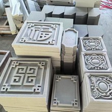 仿古中式福字花纹景观门头大门装饰一体成型石材线条定做发泡陶瓷