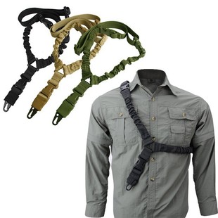 American Single Point Tactical Strap, Real Person Cs Tactical Gun Rope, Military Fan Outdoor Diagonal Safety Rope