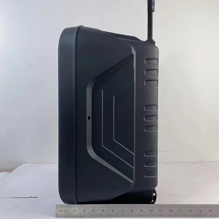 Altavoz Bluetooth Portátil 12” GTS-1596 — Con Ruedas, Ideal para Exteriores